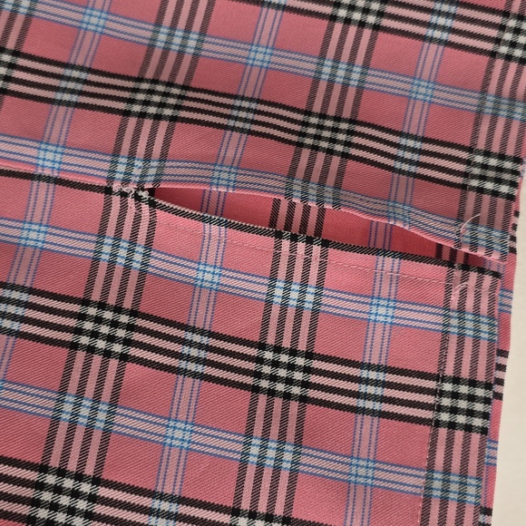 Pink Plaid Women's Skirt Shein Curve - Picture 5 of 5